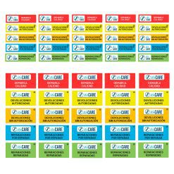 Kit pegatinas wecare