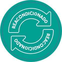 Pegatinas reacondicionado 105 mm diámetro