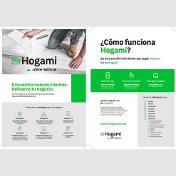Flyer A5 hogami profesionales