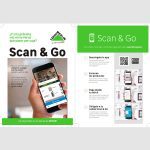 Flyer A5 Scan & Go Rivas 148x210