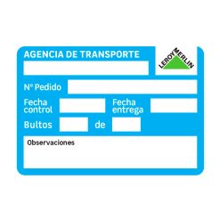 Pegatinas logística transporte