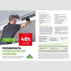 Flyer A5 Climatización conductos