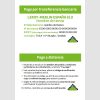 Pagar por transferencia bancaria - Pago a distancia