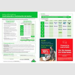 Hoja informativa Proyectos Baños