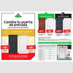 Flyers packs puertas de entrada Premarco