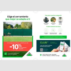 Flyer A5 Cerramientos Artea, Barakaldo, Bilbondo, Durango