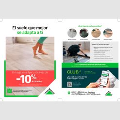 Flyer A5 Suelos Artea, Barakaldo, Bilbondo, Durango