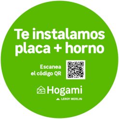 Instalación conjunta PLACA + HORNO Hogami