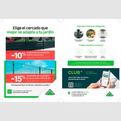 Flyer cercado tienda LM Gandía