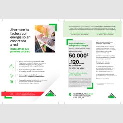 Flyer A5 Fotovoltaica La Zenia