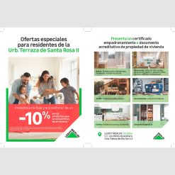 Flyer promo urbanización Córdoba