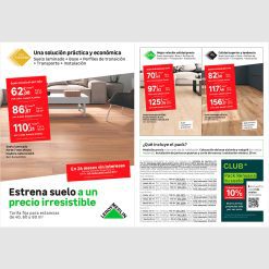 Flyers Pack suelos laminados plataforma