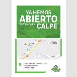 Flyers Genérico Calpe (castellano e inglés)