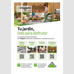 Flyer A5 1 cara Hogami Jardín