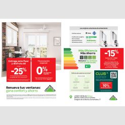 Flyer A5 Proyectos Ventanas compact y proyectos