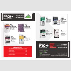 FLYER A5 PRO Morteros Región Centro Norte y Centro Sur